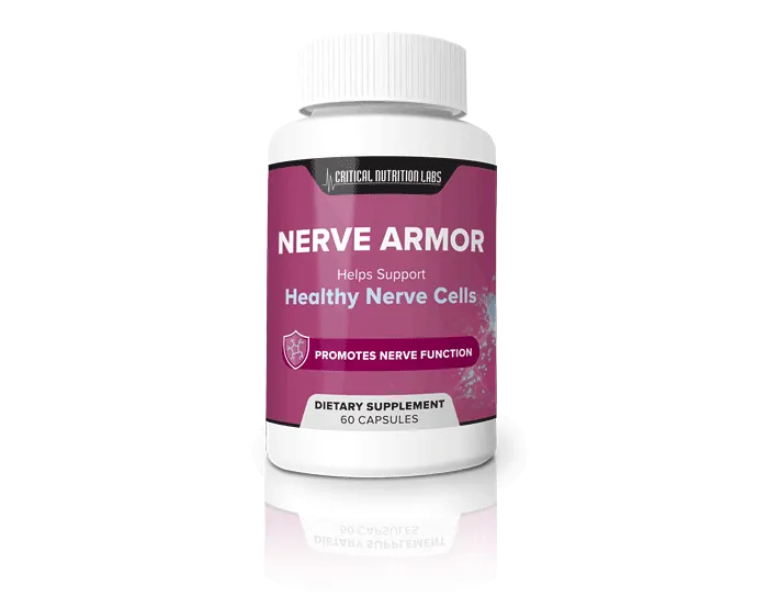 Nerve Armor dietary supplement bottle