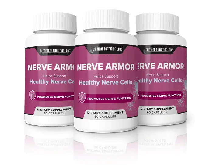 Three bottles of Nerve Armor
