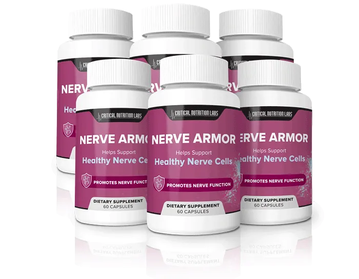 Six bottles of Nerve Armor